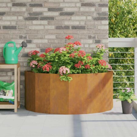 vidaXL Plantekasse Rusten 120 x 60 x 50 cm Cortenstål