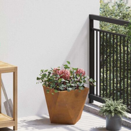 vidaXL Plantekasse Rusten 30 x 30 x 30 cm Cortenstål