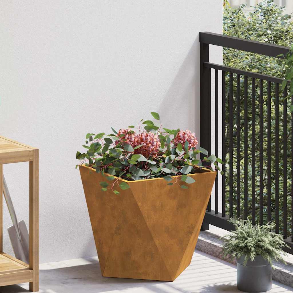 vidaXL Plantekasse Rusten 40 x 40 x 40 cm Cortenstål vidaXL Plantekasse Rusten 40 x 40 x 40 cm Cortenstål