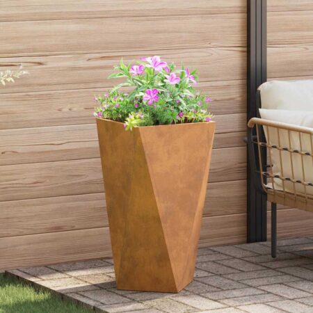 vidaXL Plantekasse Rusten 40 x 40 x 75 cm Cortenstål