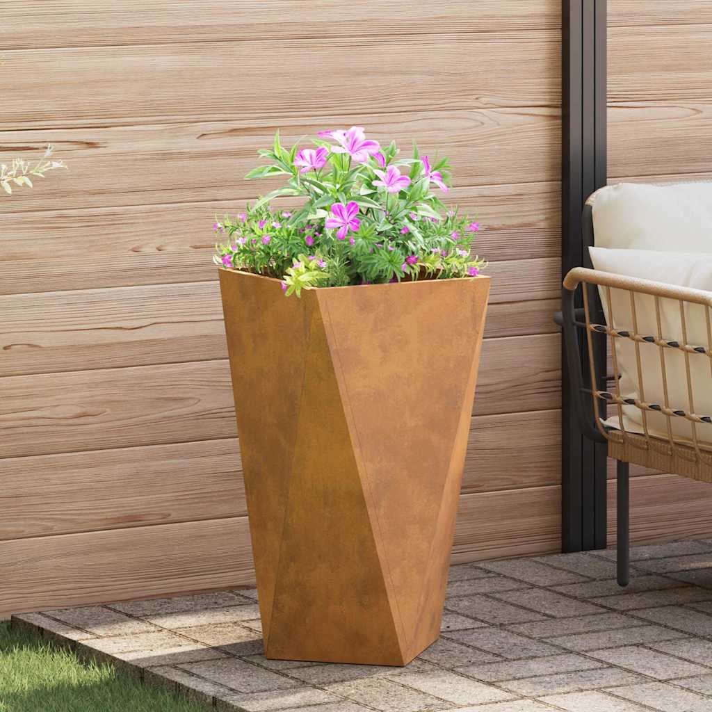 vidaXL Plantekasse Rusten 40 x 40 x 75 cm Cortenstål vidaXL Plantekasse Rusten 40 x 40 x 75 cm Cortenstål
