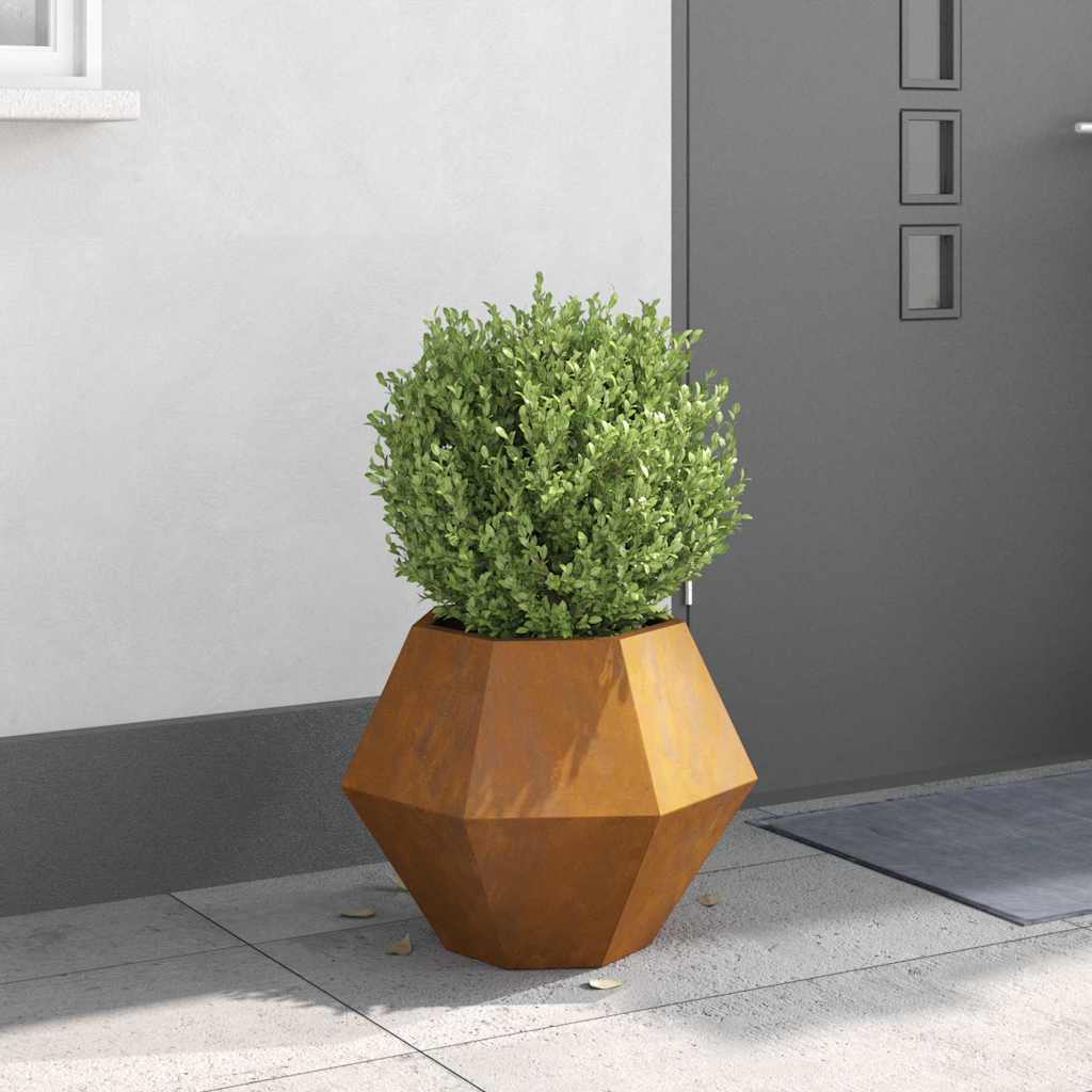 vidaXL Plantekasse Rusten 50 x 50 x 40 cm Cortenstål vidaXL Plantekasse Rusten 50 x 50 x 40 cm Cortenstål