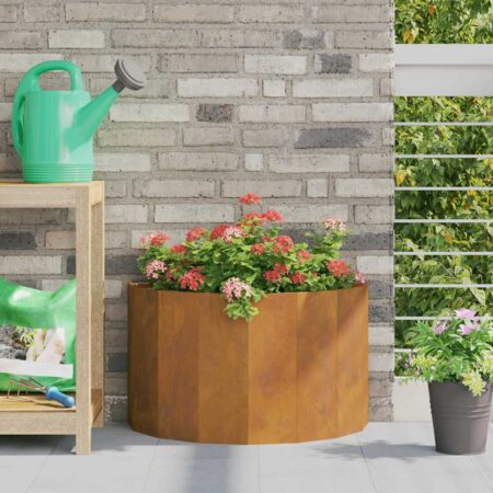 vidaXL Plantekasse Rusten 60 x 30 x 35 cm Cortenstål