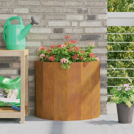 vidaXL Plantekasse Rusten 60 x 30 x 50 cm Cortenstål