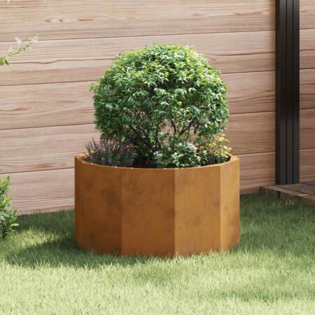 vidaXL Plantekasse Rusten 60 x 60 x 35 cm Cortenstål