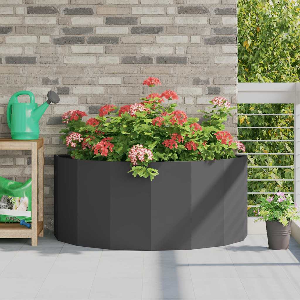 vidaXL Plantekasse Sort 120 x 60 x 50 cm Stål vidaXL Plantekasse Sort 120 x 60 x 50 cm Stål