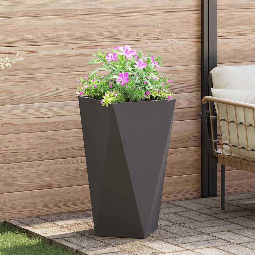 vidaXL Plantekasse Sort 40 x 40 x 75 cm Stål vidaXL Plantekasse Sort 40 x 40 x 75 cm Stål