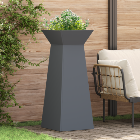 vidaXL Plantestativ Antracit Plastik 40 x 40 x 101 cm Plantestativ