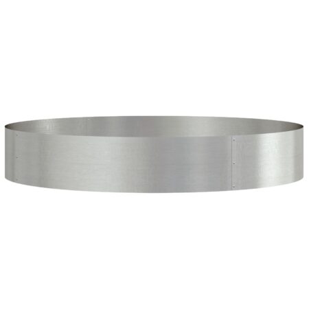 vidaXL Rustfrit Stål Plantekrukke Rustfrit Stål Stor Holdbar