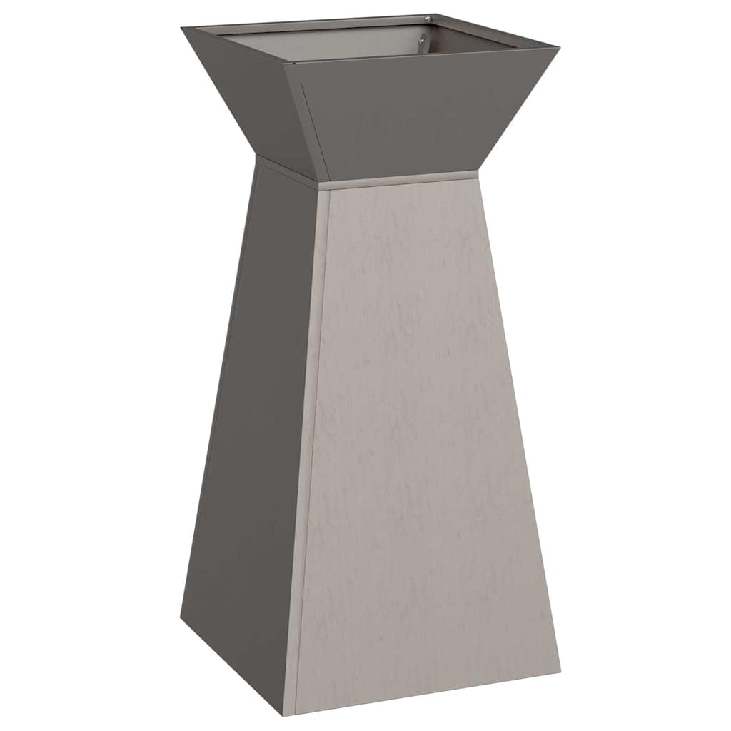 vidaXL Søjle Plantekasse Sølv 35 x 35 x 73 cm Cortenstål vidaXL Søjle Plantekasse Sølv 35 x 35 x 73 cm Cortenstål