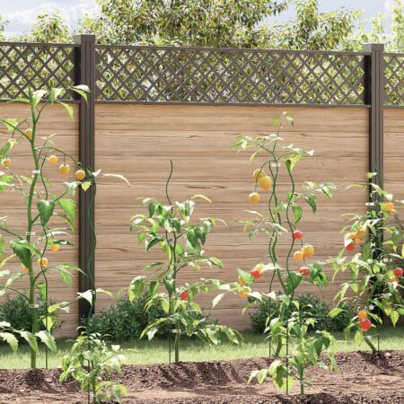 vidaXL Spiral Plante Støtter 5 stk 110 cm Stål