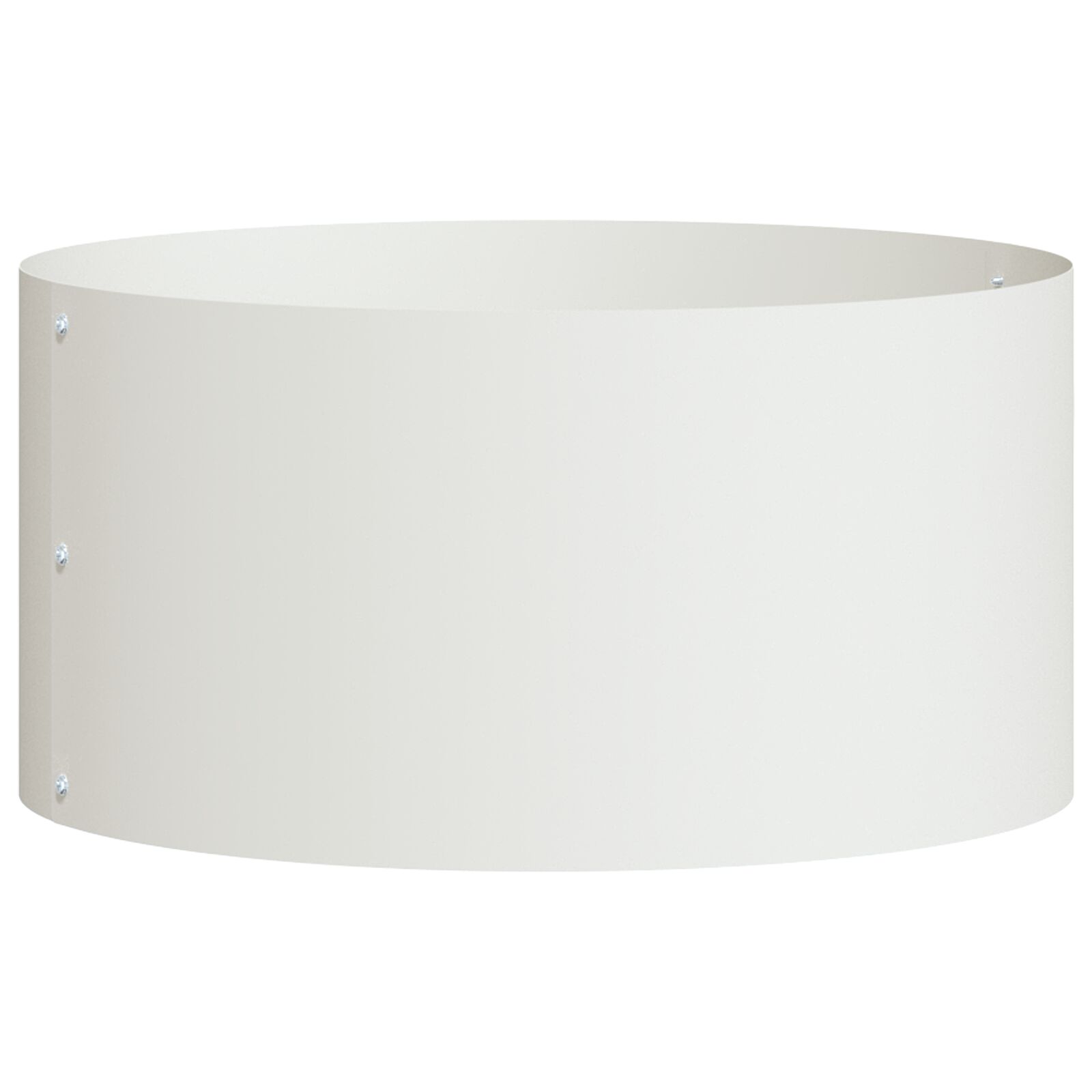 vidaXL Stor Hvid Metal Potte Hvid Metal Stor Plantekasser vidaXL Stor Hvid Metal Potte Hvid Metal Stor Plantekasser