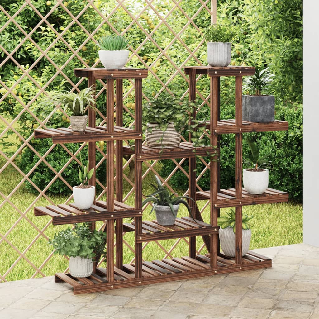 vidaXL blomsterstativ 110x25x110,5 cm massivt fyrretræ vidaXL blomsterstativ 110x25x110,5 cm massivt fyrretræ