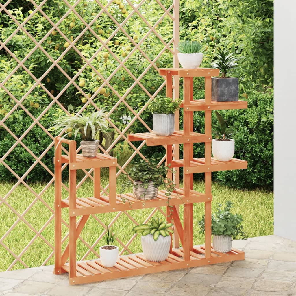 vidaXL blomsterstativ 110x25x111 cm massivt fyrretræ vidaXL blomsterstativ 110x25x111 cm massivt fyrretræ