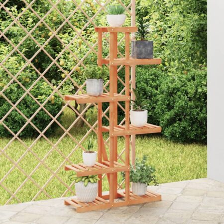 vidaXL blomsterstativ 75x25x140,5 cm massivt fyrretræ