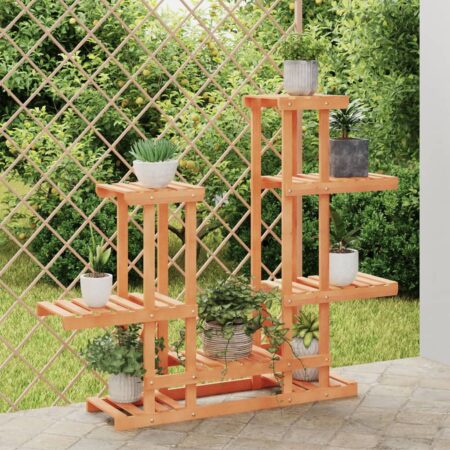 vidaXL blomsterstativ 95x25x96 cm massivt fyrretræ