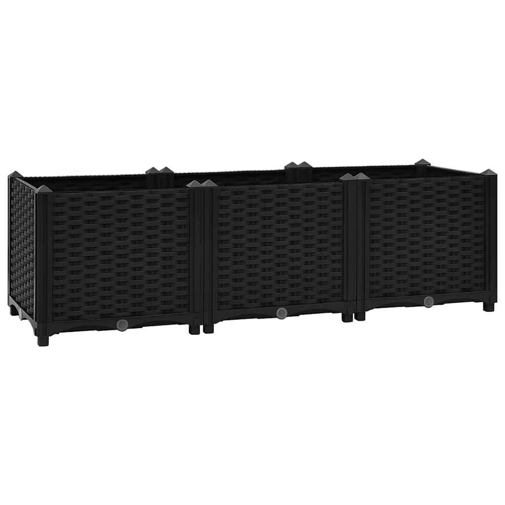 vidaXL højbed 120x40x38 cm polypropylen vidaXL højbed 120x40x38 cm polypropylen