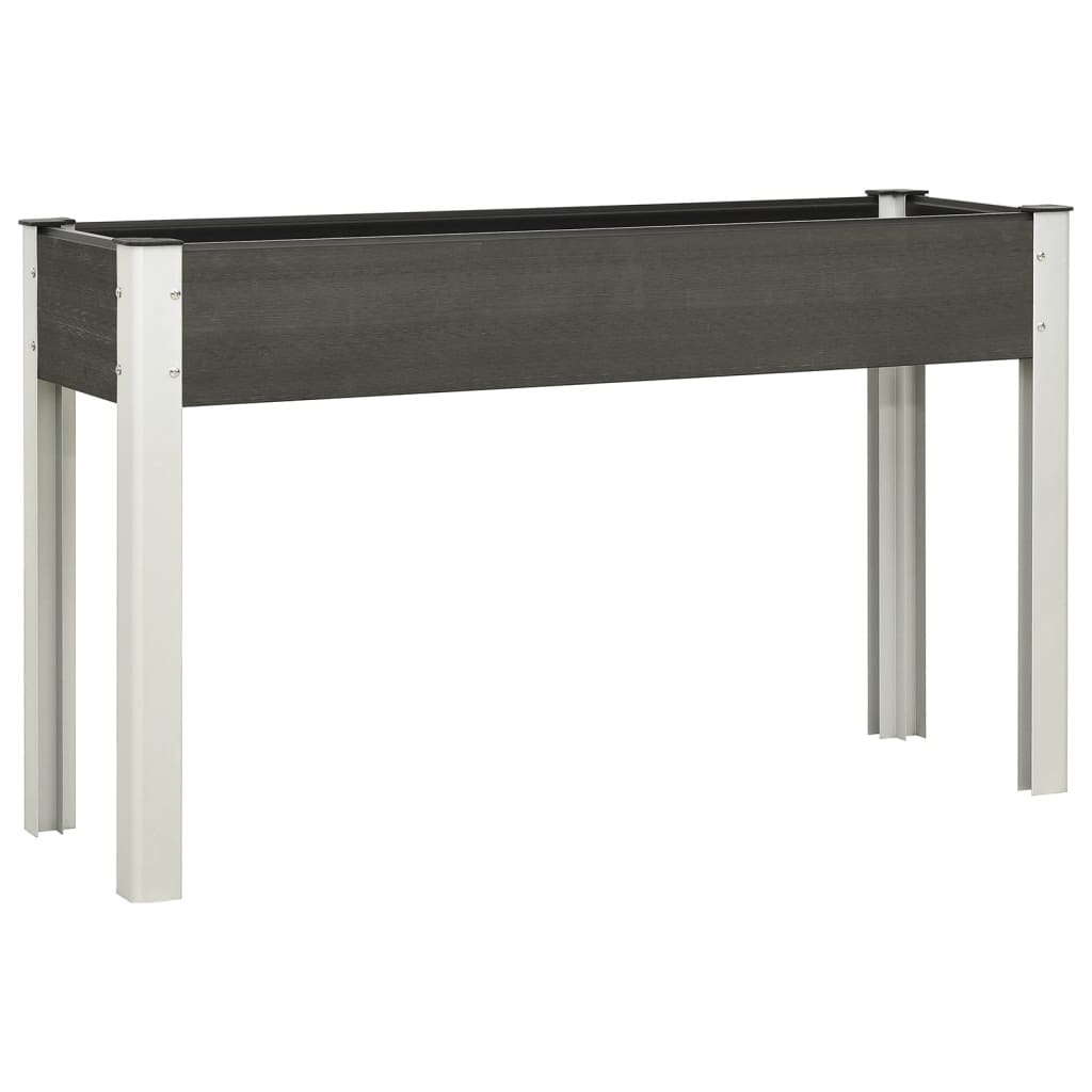 vidaXL højbed 120x40x75 cm WPC grå vidaXL højbed 120x40x75 cm WPC grå
