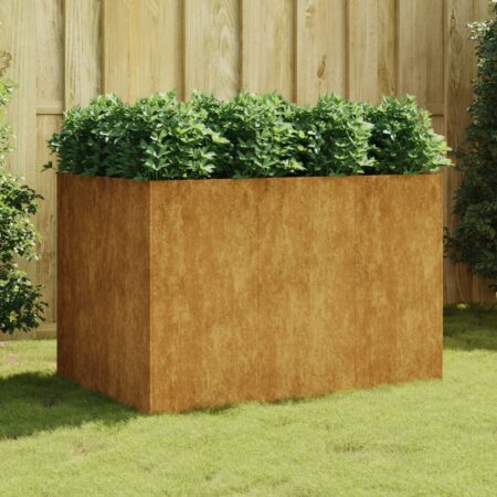 vidaXL højbed 120x80x80 cm cortenstål