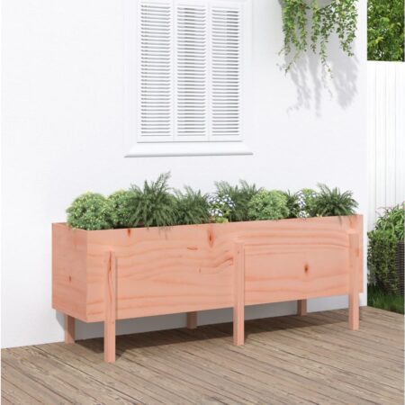 vidaXL højbed 160x50x57 cm massivt douglasgran