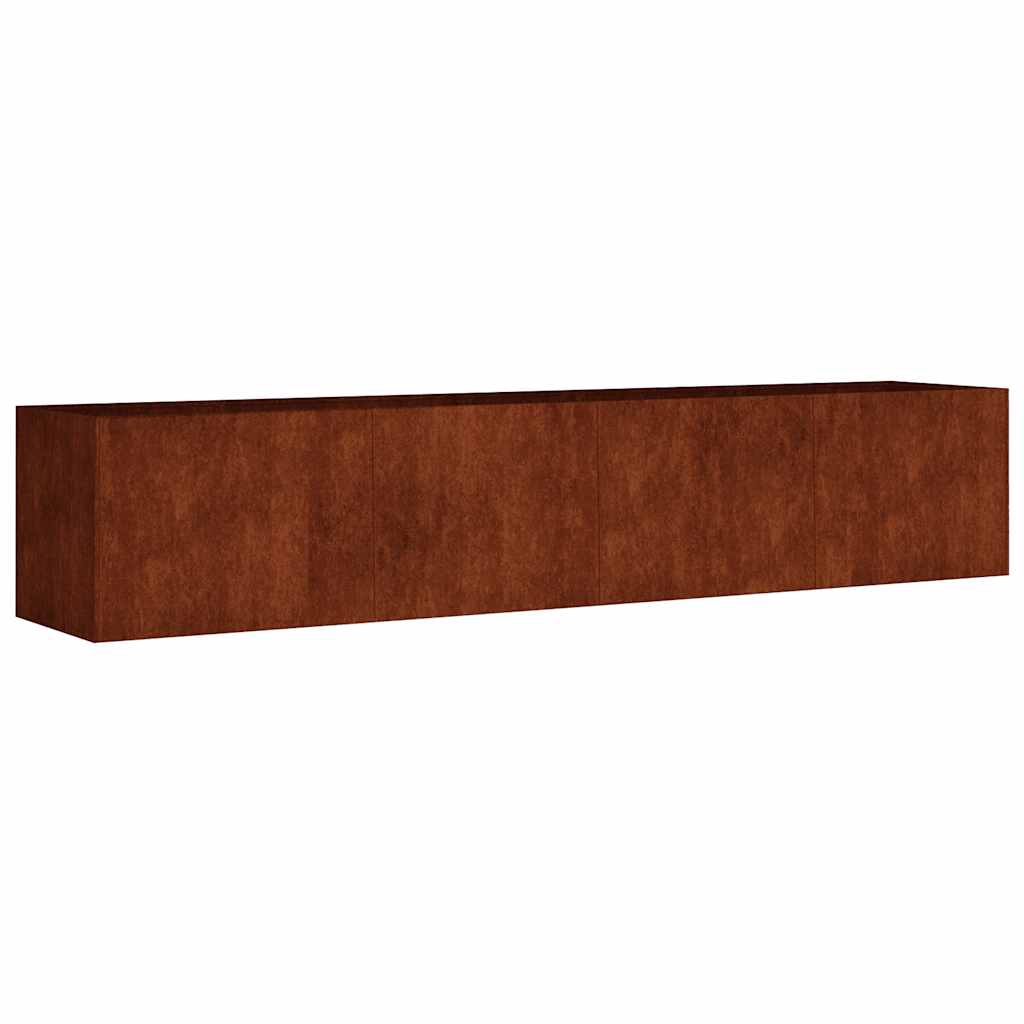 vidaXL højbed 200x40x40 cm cortenstål vidaXL højbed 200x40x40 cm cortenstål