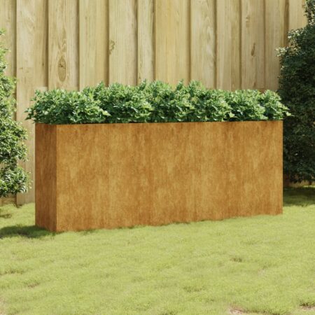 vidaXL højbed 200x40x80 cm cortenstål