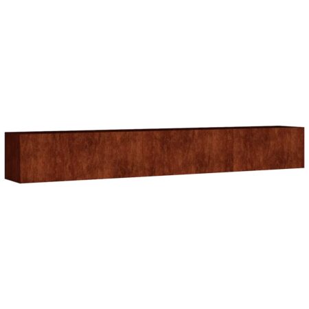 vidaXL højbed 280x40x40 cm cortenstål