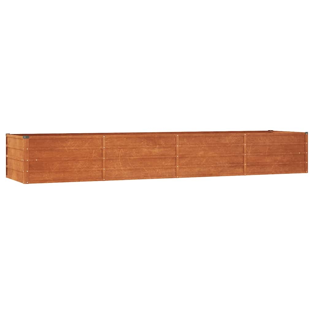 vidaXL højbed 320x80x45 cm cortenstål rustfarvet vidaXL højbed 320x80x45 cm cortenstål rustfarvet