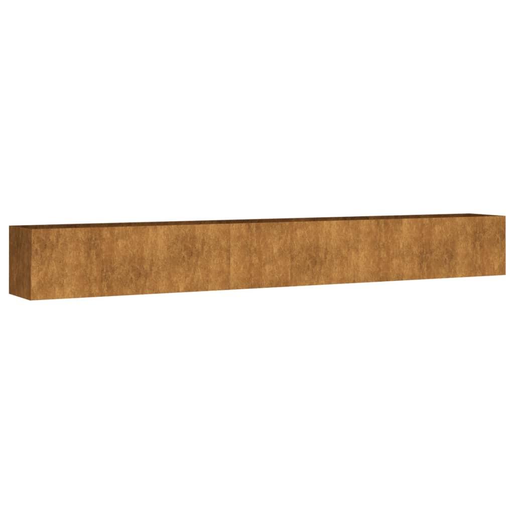 vidaXL højbed 360x40x40 cm cortenstål vidaXL højbed 360x40x40 cm cortenstål