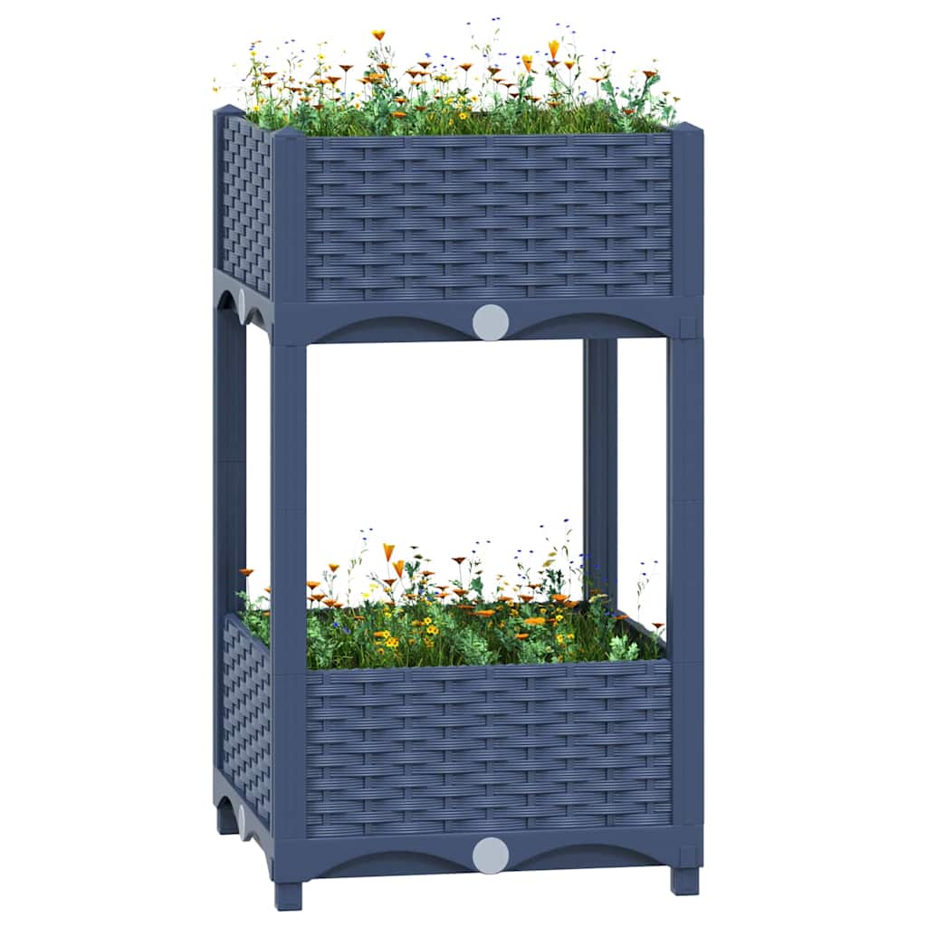 vidaXL højbed 40x40x71 cm polypropylen vidaXL højbed 40x40x71 cm polypropylen