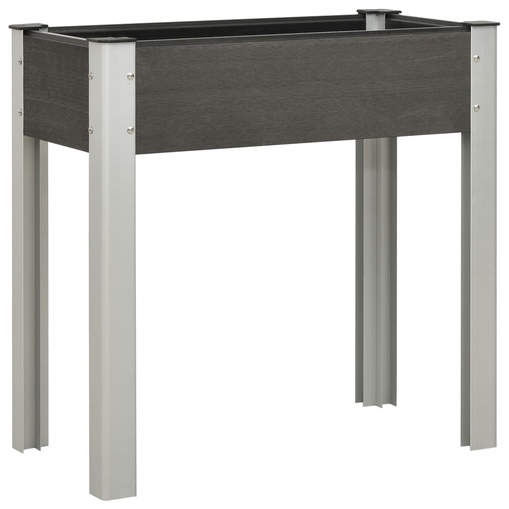vidaXL højbed 75x40x75 cm WPC grå vidaXL højbed 75x40x75 cm WPC grå