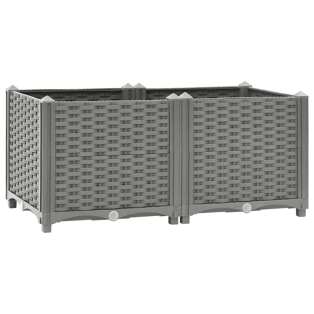vidaXL højbed 80x40x38 cm polypropylen vidaXL højbed 80x40x38 cm polypropylen