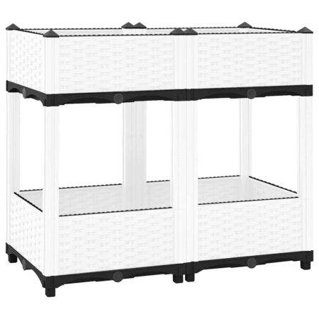 vidaXL højbed 80x40x71 cm polypropylen