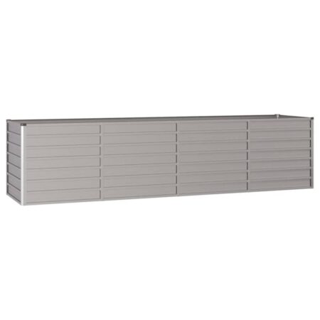 vidaXL h⌀jbed 320x80x77 cm cortenstål rustfarvet