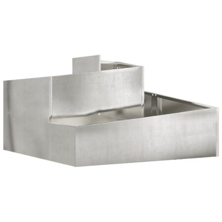 vidaXL metal plantekasse Rustfrit stål Stor Slidstærk Metal plantekasse