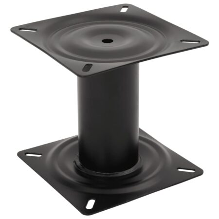 vidaXL piedestal til bådsæde 18 cm stål sort