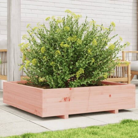 vidaXL plantekasse 100x100x26,5 cm massivt douglasgran