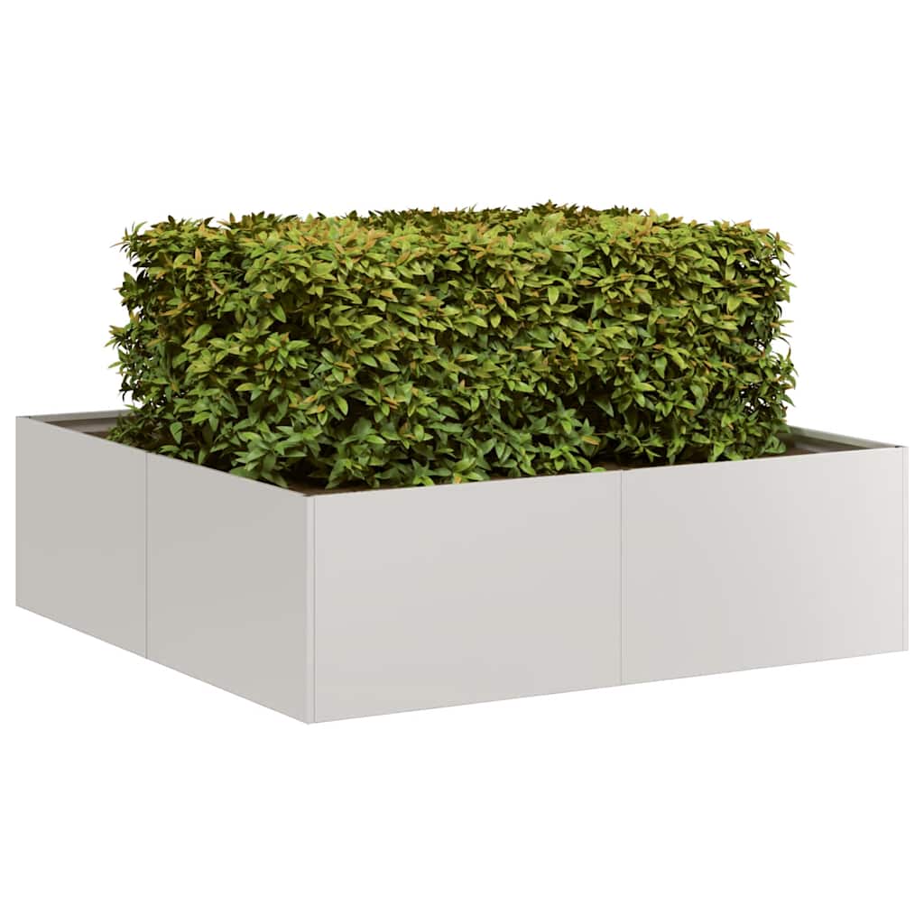 vidaXL plantekasse 100x100x30 cm rustfrit stål vidaXL plantekasse 100x100x30 cm rustfrit stål
