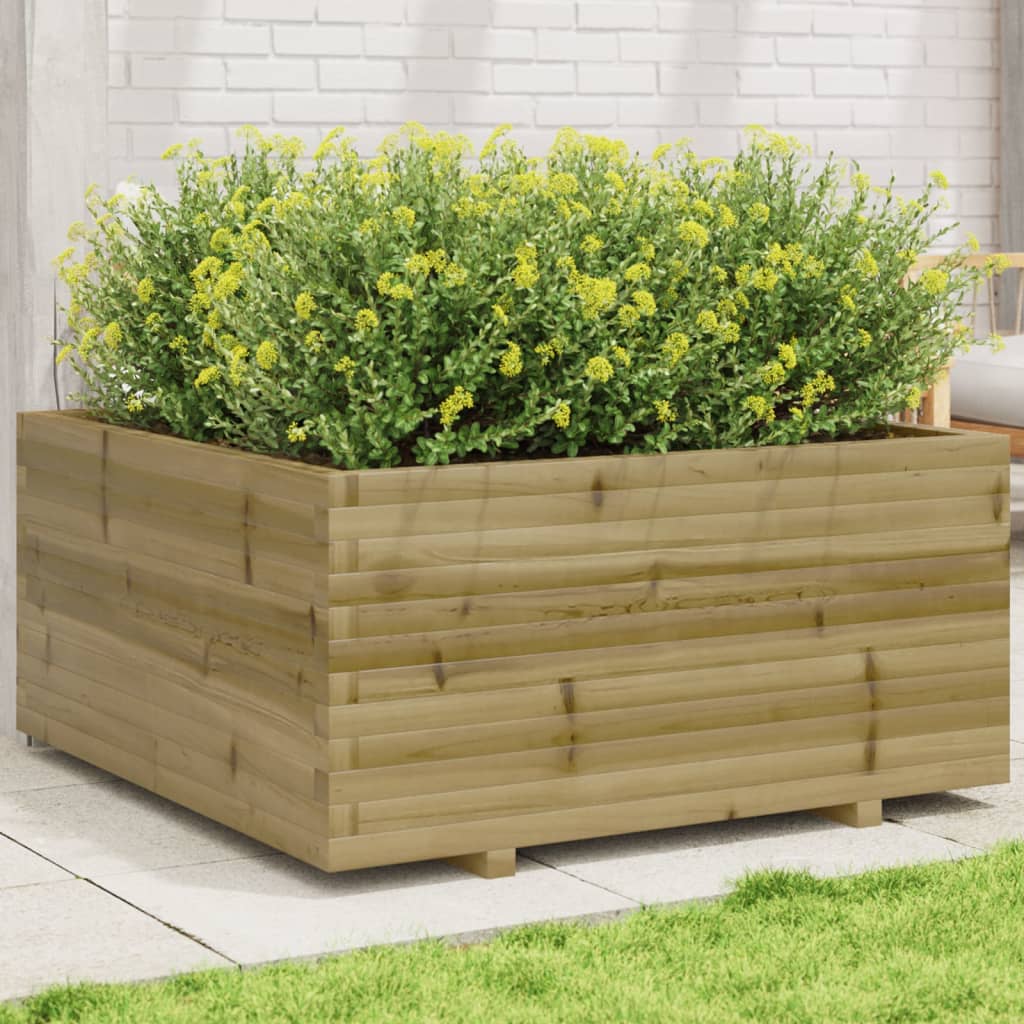 vidaXL plantekasse 100x100x49,5 cm imprægneret fyrretræ vidaXL plantekasse 100x100x49,5 cm imprægneret fyrretræ