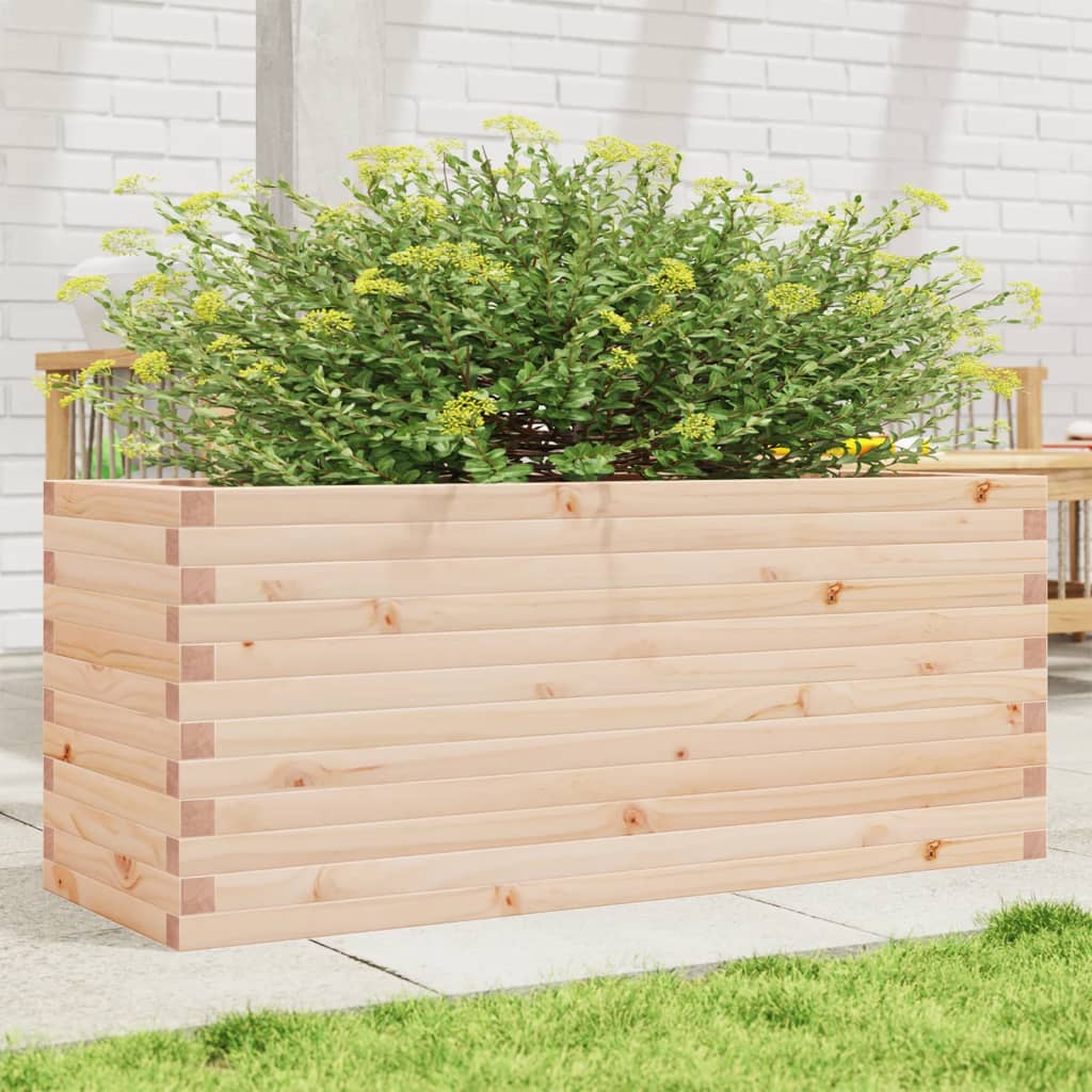 vidaXL plantekasse 110x40x46 cm massivt fyrretræ vidaXL plantekasse 110x40x46 cm massivt fyrretræ