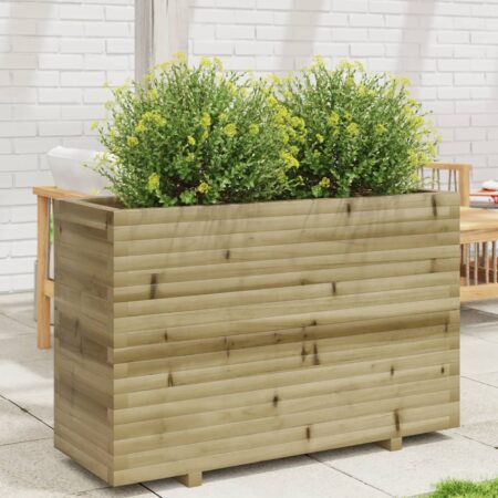vidaXL plantekasse 110x40x72,5 cm imprægneret fyrretræ