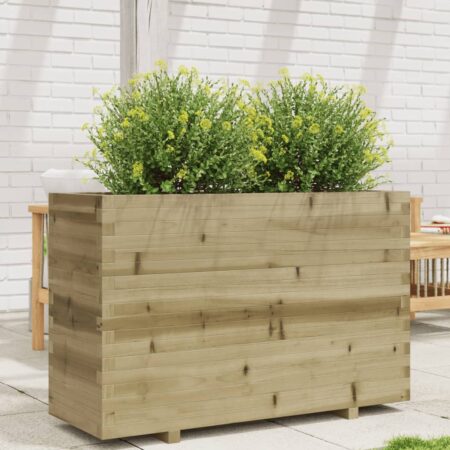 vidaXL plantekasse 110x40x72,5 cm imprægneret fyrretræ