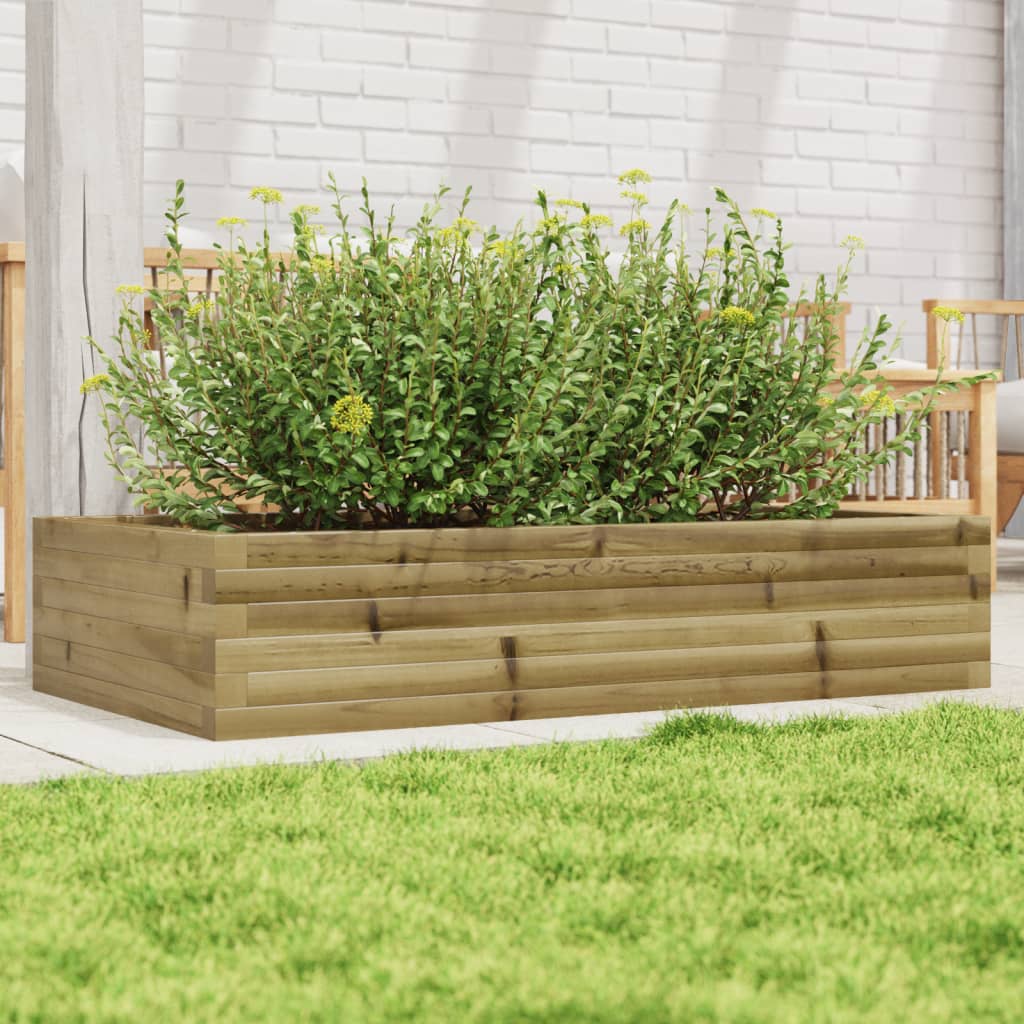 vidaXL plantekasse 110x60x23 cm imprægneret fyrretræ vidaXL plantekasse 110x60x23 cm imprægneret fyrretræ