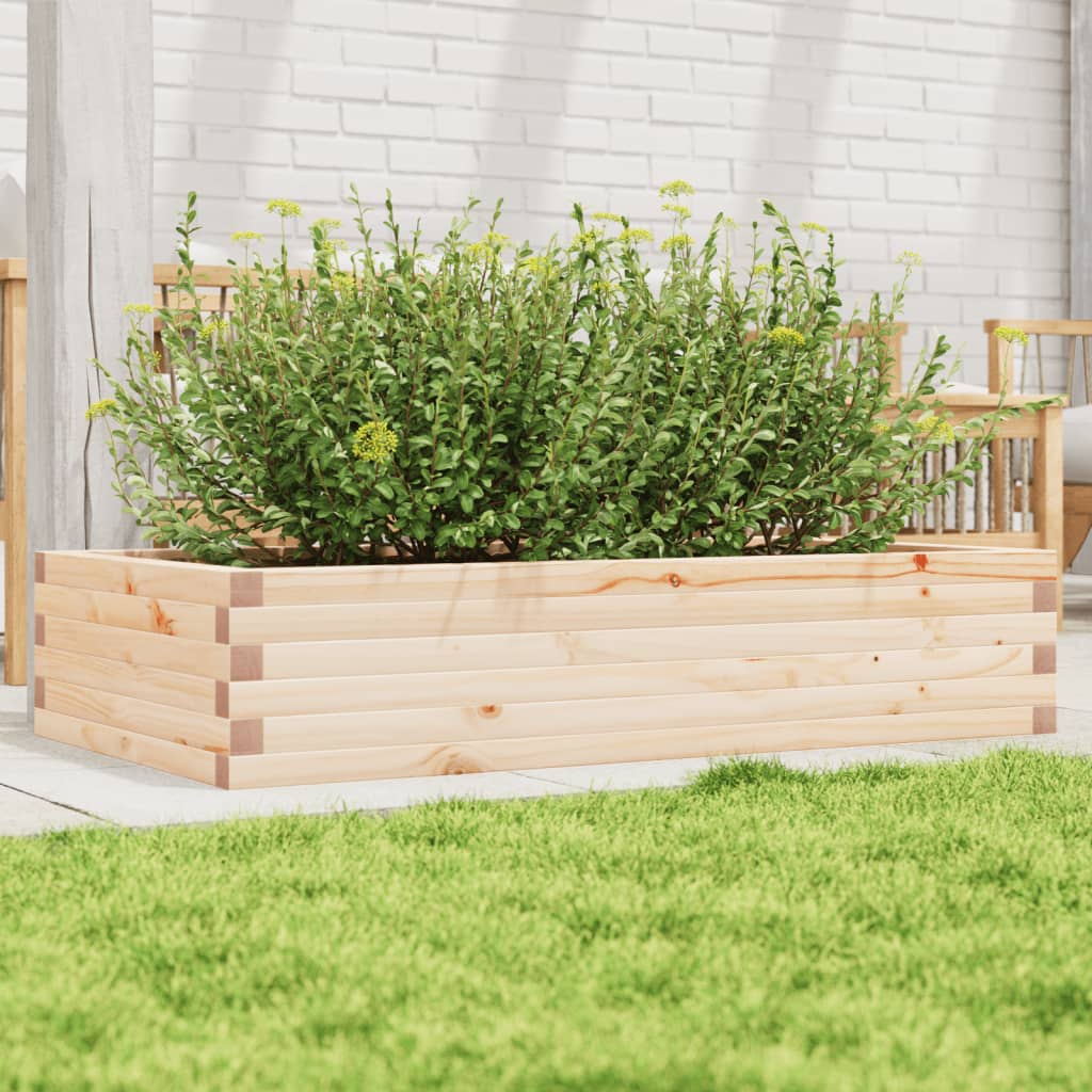 vidaXL plantekasse 110x60x23 cm massivt fyrretræ vidaXL plantekasse 110x60x23 cm massivt fyrretræ