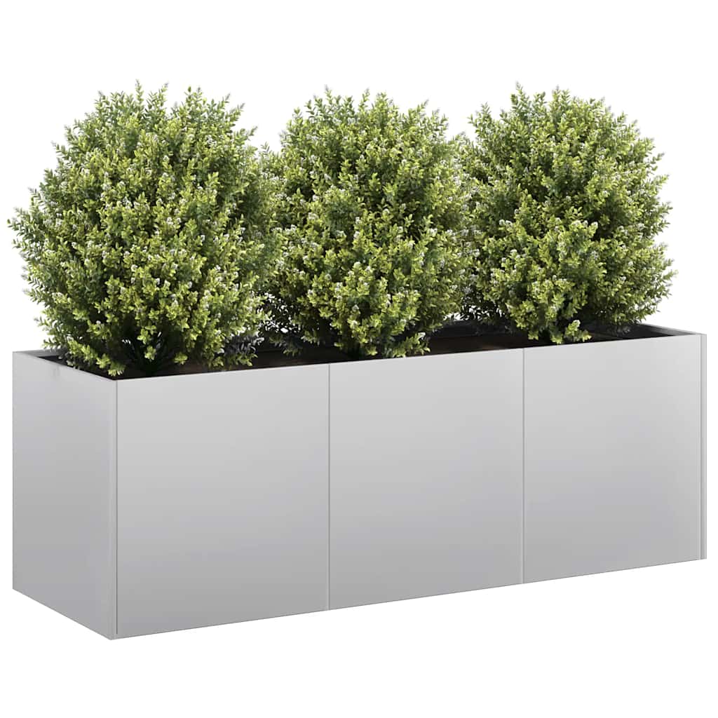 vidaXL plantekasse 120x40x40 cm galvaniseret stål vidaXL plantekasse 120x40x40 cm galvaniseret stål