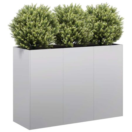 vidaXL plantekasse 120x40x80 cm galvaniseret stål