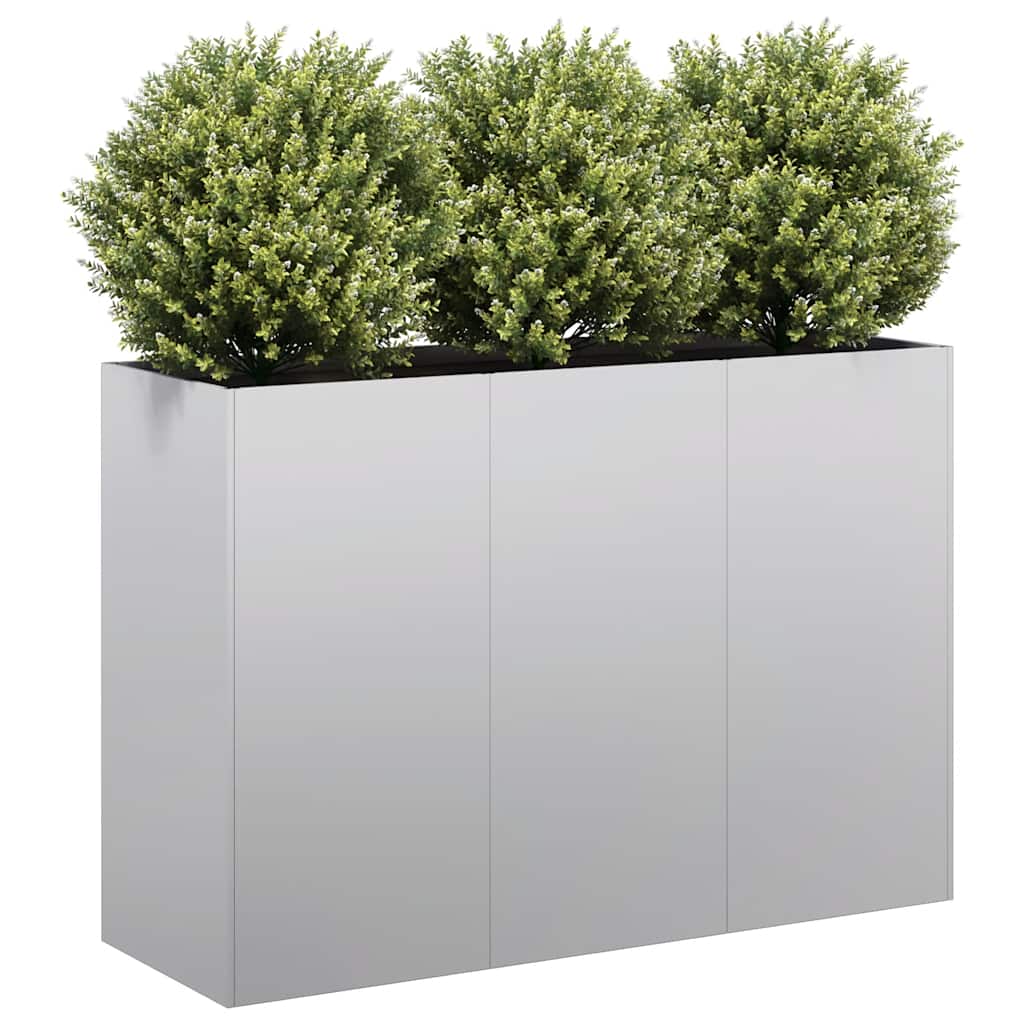 vidaXL plantekasse 120x40x80 cm galvaniseret stål vidaXL plantekasse 120x40x80 cm galvaniseret stål