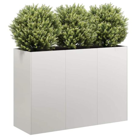 vidaXL plantekasse 120x40x80 cm rustfrit stål