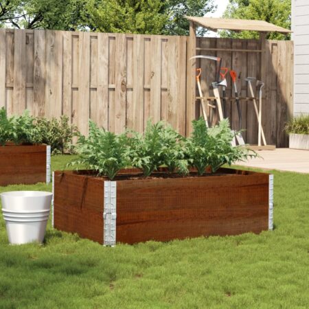 vidaXL plantekasse 120x80 cm massivt fyrretræ brun