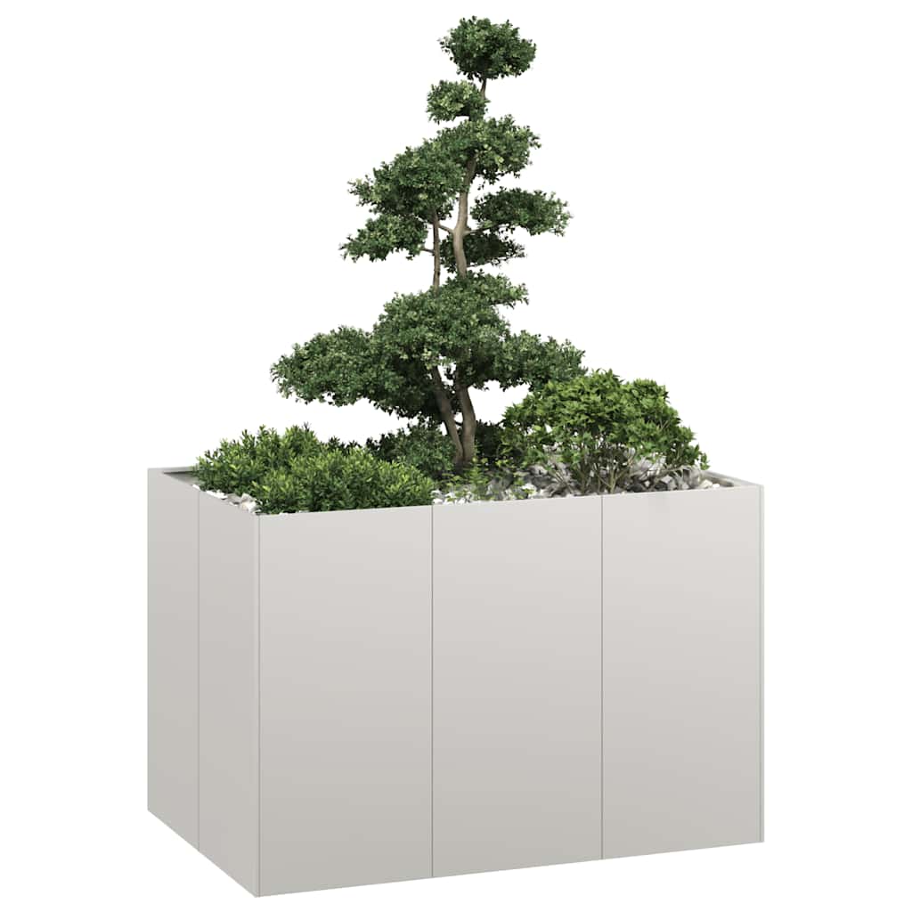 vidaXL plantekasse 120x80x80 cm rustfrit stål vidaXL plantekasse 120x80x80 cm rustfrit stål